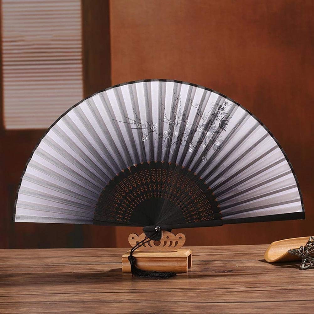 Ventagli Pieghevoli In Bambù HERCHR – 5 Pezzi Colori Assortiti – Ideali Per Decorazioni E Giornate Calde
