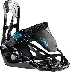 HEAD Fixação Para Snowboard Infantil P Kid - Confortável, Ergonômica E Segura Jovens, Preta, Extrapequena (15,5-20,5)