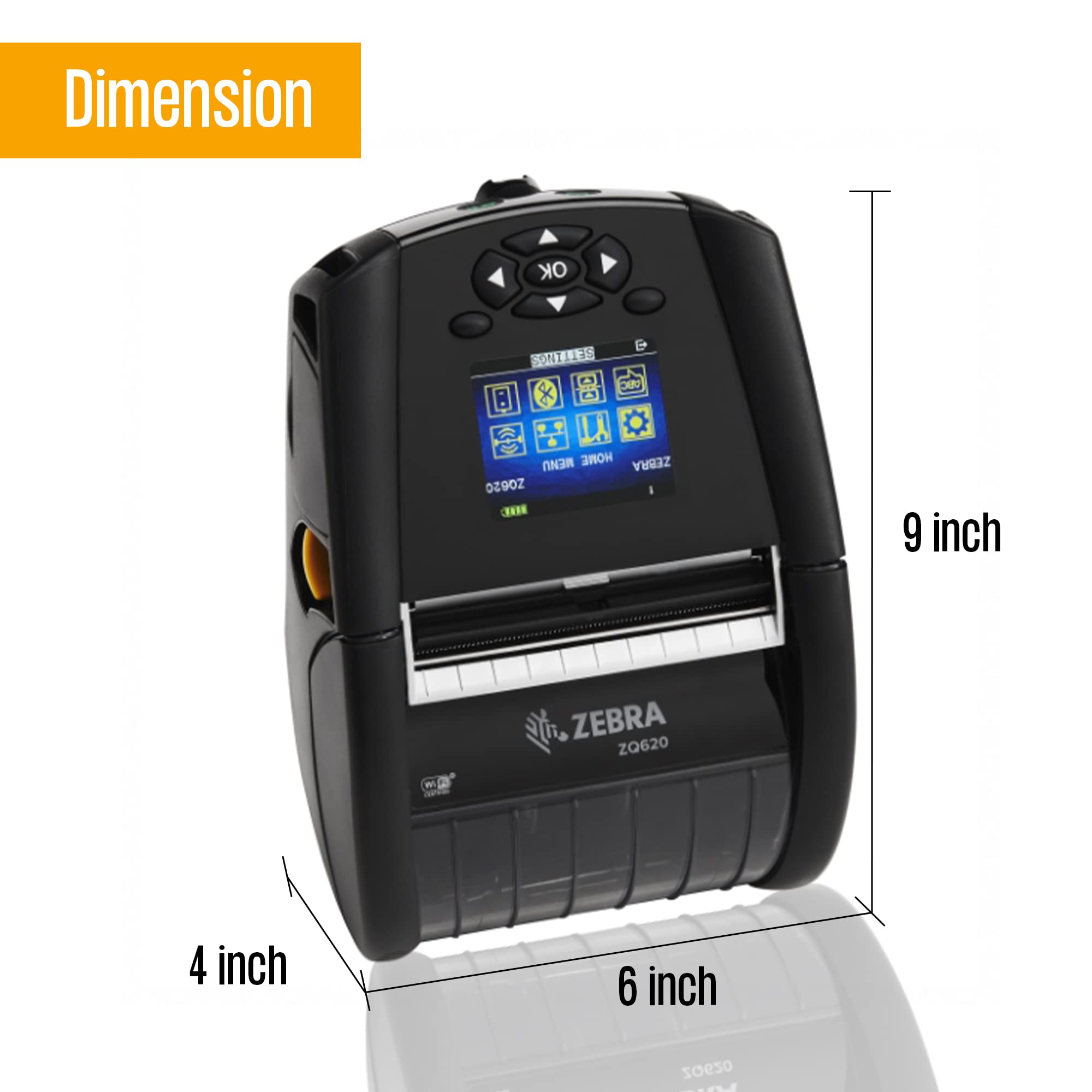 Amazon.com : Zebra ZQ620 ZQ600 ZQ62-AUWA0B0-00 Direct Thermal