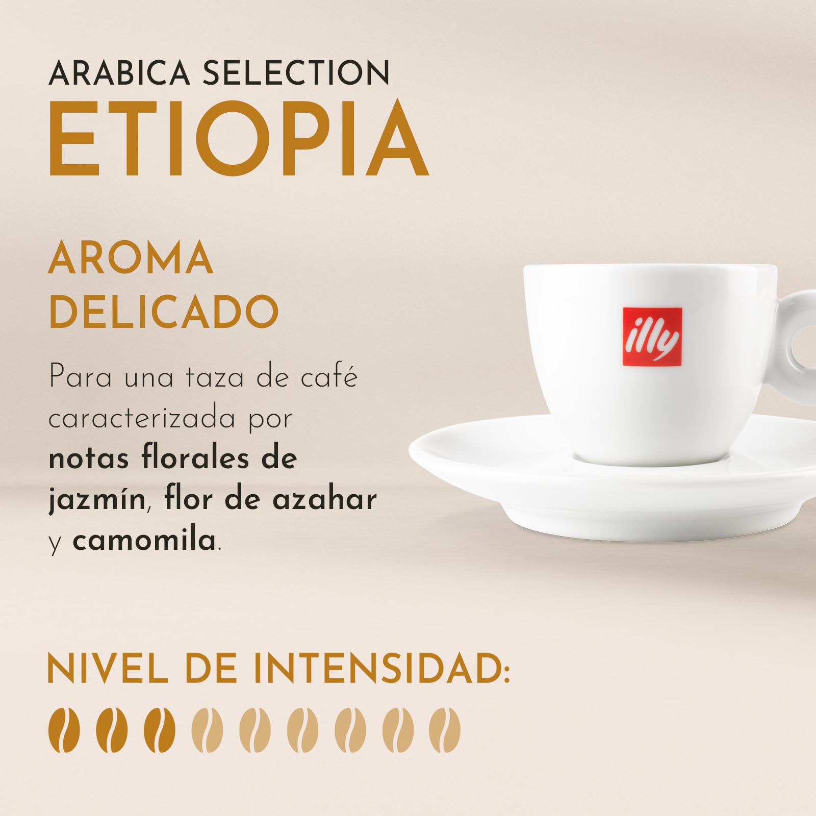 illy Café en Grano Arabica Selection Etiopía 100% Arábica 1 lata 250g