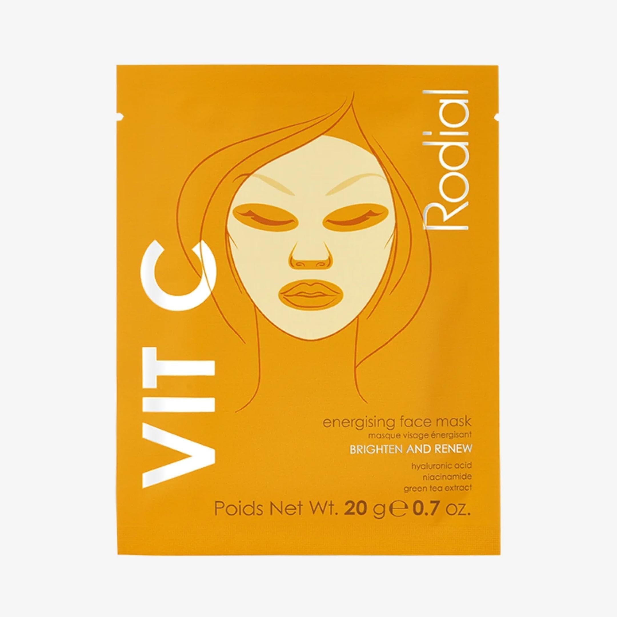 Vit C Cellulose Sheet Mask Single