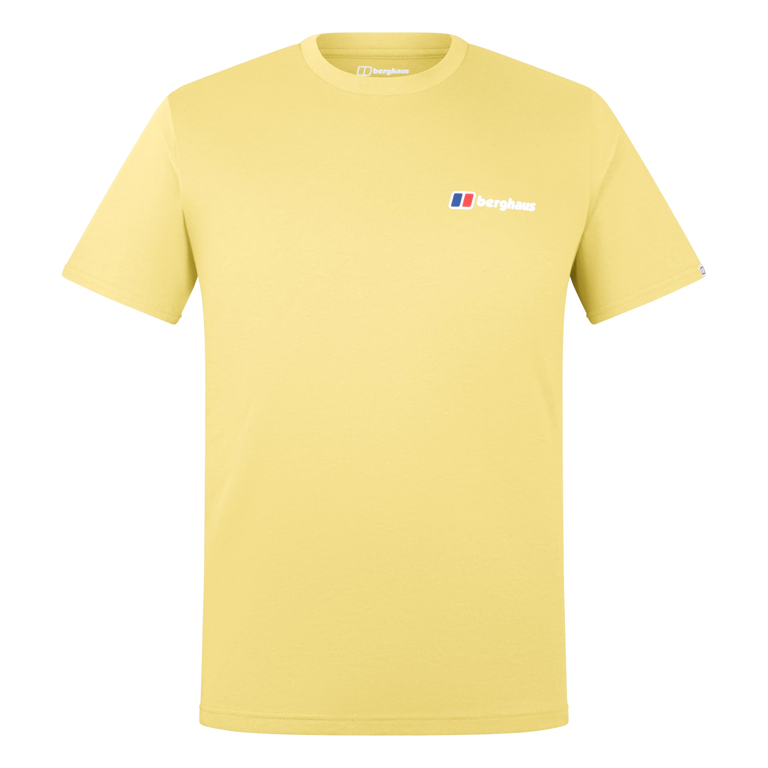 Berghaus Men's Class Logo T-Shirt | 100% Cotton Non-Technical T-Shirt, Oilseed, S