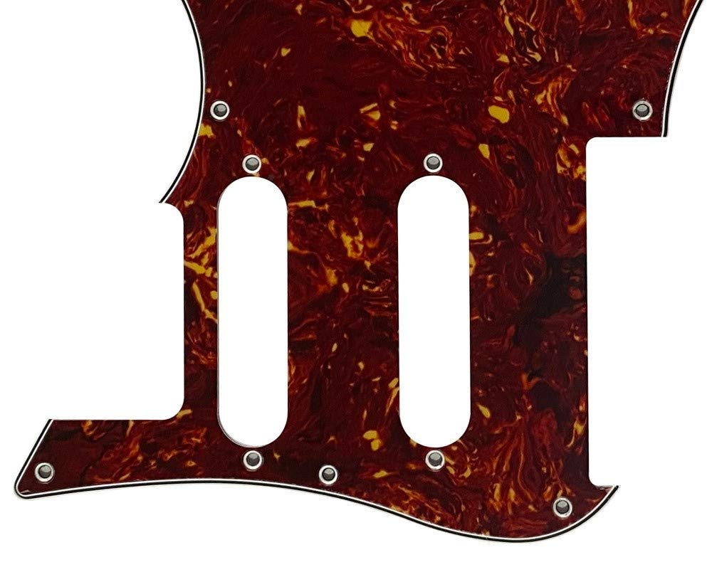 For Ya maha Pacifica 112V Replacement Guitar Pickguard (4 Ply Red Tortoise)