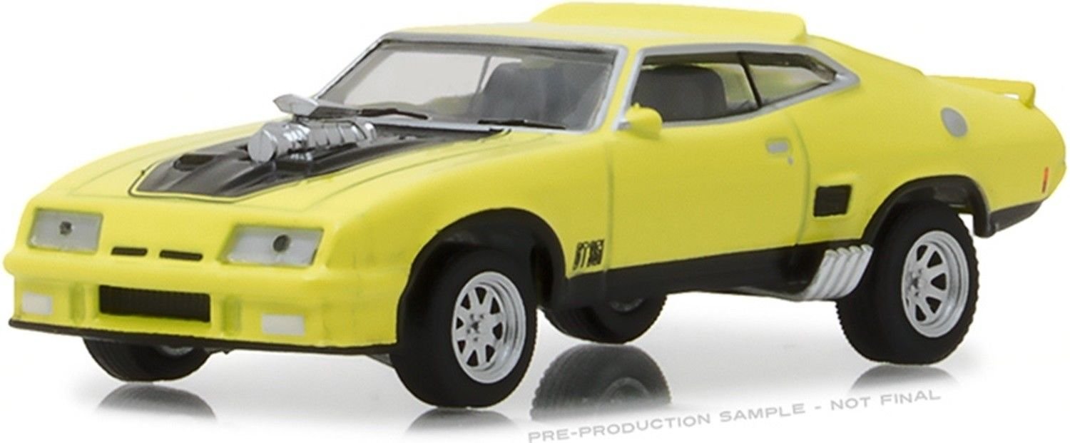 Amazon.com: 1973 Ford Falcon XB in Yellow Blaze with Black Stripes