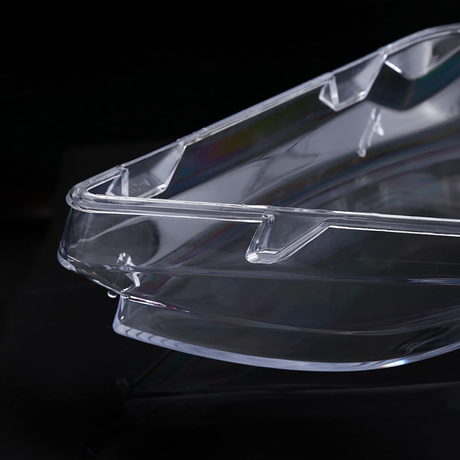 KIMISS 2 uds cubierta de lente transparente para faros de coche para Serie 3 E46 01-05 63126924043 63126924044para lentes e46 faro m3 cubiertas de faros 2004 cubierta f elift + e46