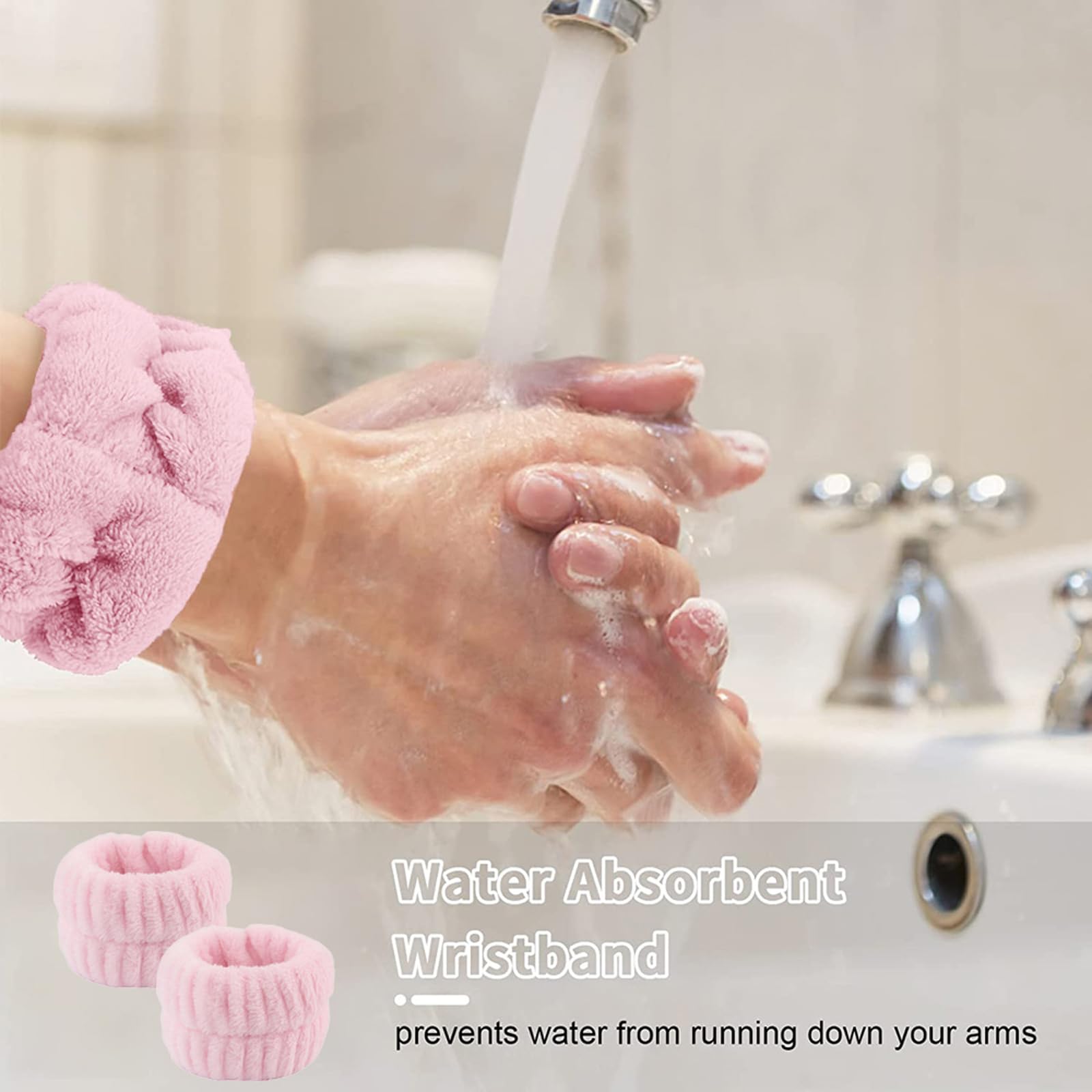 Spa Diademas Para Mujeres Y Niñas, Diadema De Esponja De M – Inc