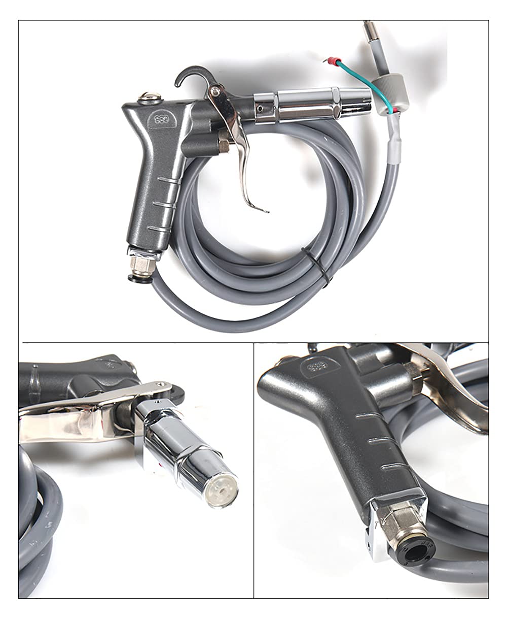 Pistola de Aire Ionizante, Eliminador de Estática, Herramienta Antiestática Rápida Industrial, Pistola de Aire Soplado de Polvo 220V 4.6KV
