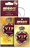 AREON VIP - Hanging Cardboard Air Freshener for Car, Home & Office - Premium Cologne Perfume with Natural Fragrances - Long Lasting, Fresh, Luxurious Scent - Stylish Design - № 1, Pack of 3 #1