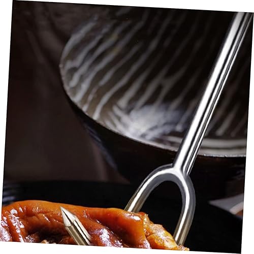 Miniatura 7 de Housoutil Gancho de carne estofada para hamburguesas para parrilla, ganchos para herramientas, gancho para aleta de carne, ablandador de pollo,