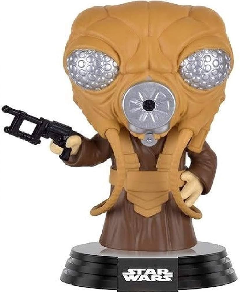 Amazon.com: Pop!Star Wars Zuckuss # 122 Bobble Head Figure