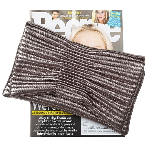 Image of JNB Faux Leather Envelope Clutch Purse