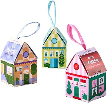 Modern Sprout Homegrown Ornament Grow Kit - Basil, Mint & Lavender - 6pk