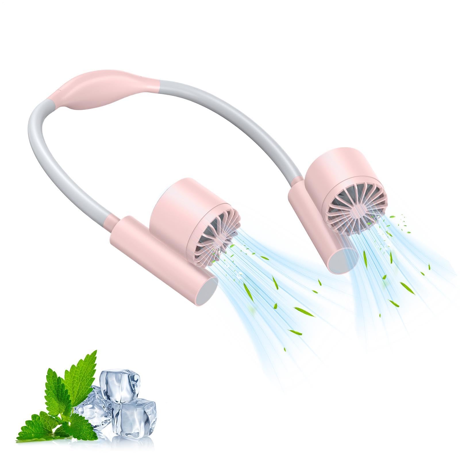 Ventilateur de cou pour les trajets quotidiens et le bureau à la maison