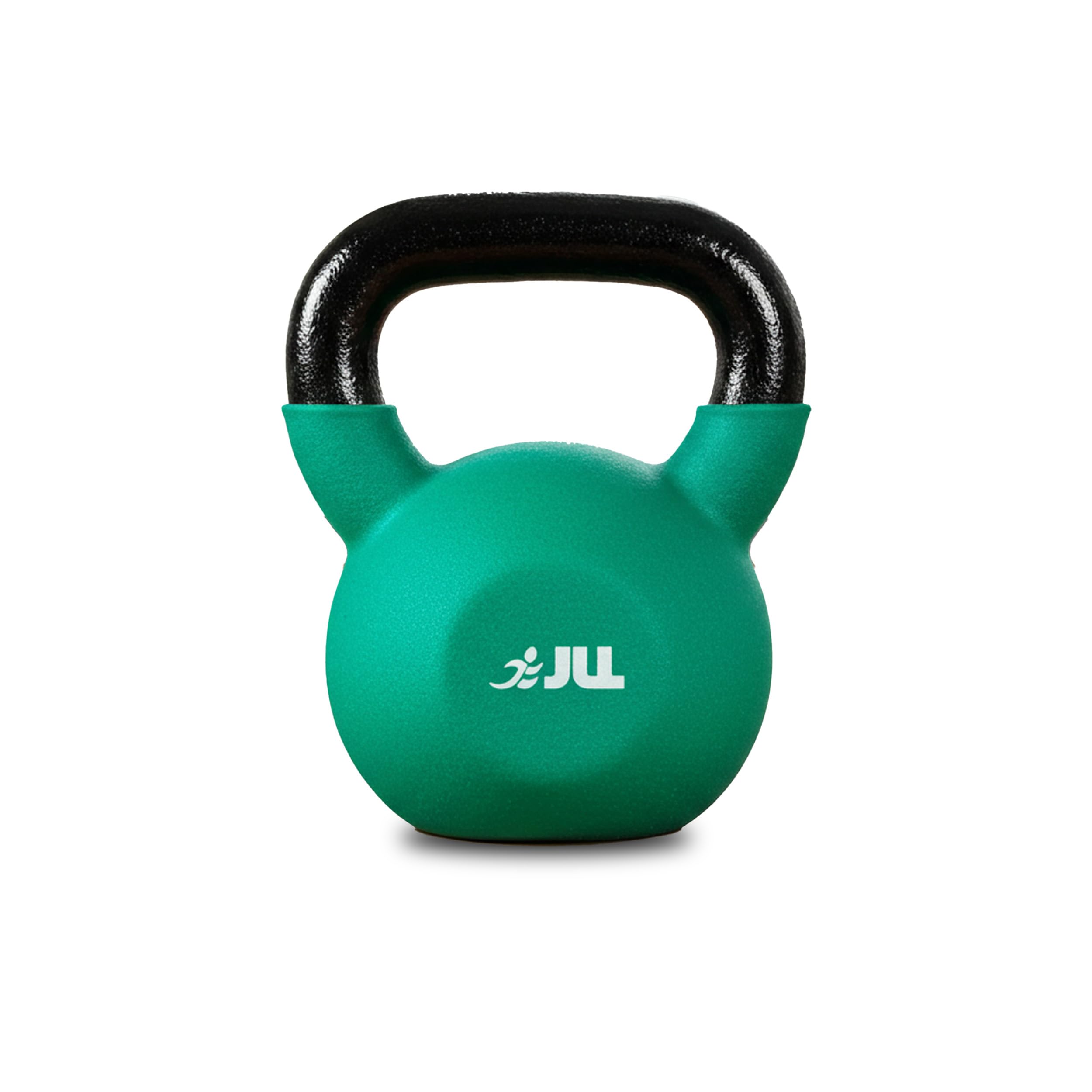 JLL Kettlebell, Neoprene Coated Cast Iron Kettlebells for Home Gym Resistance Training - 12kg