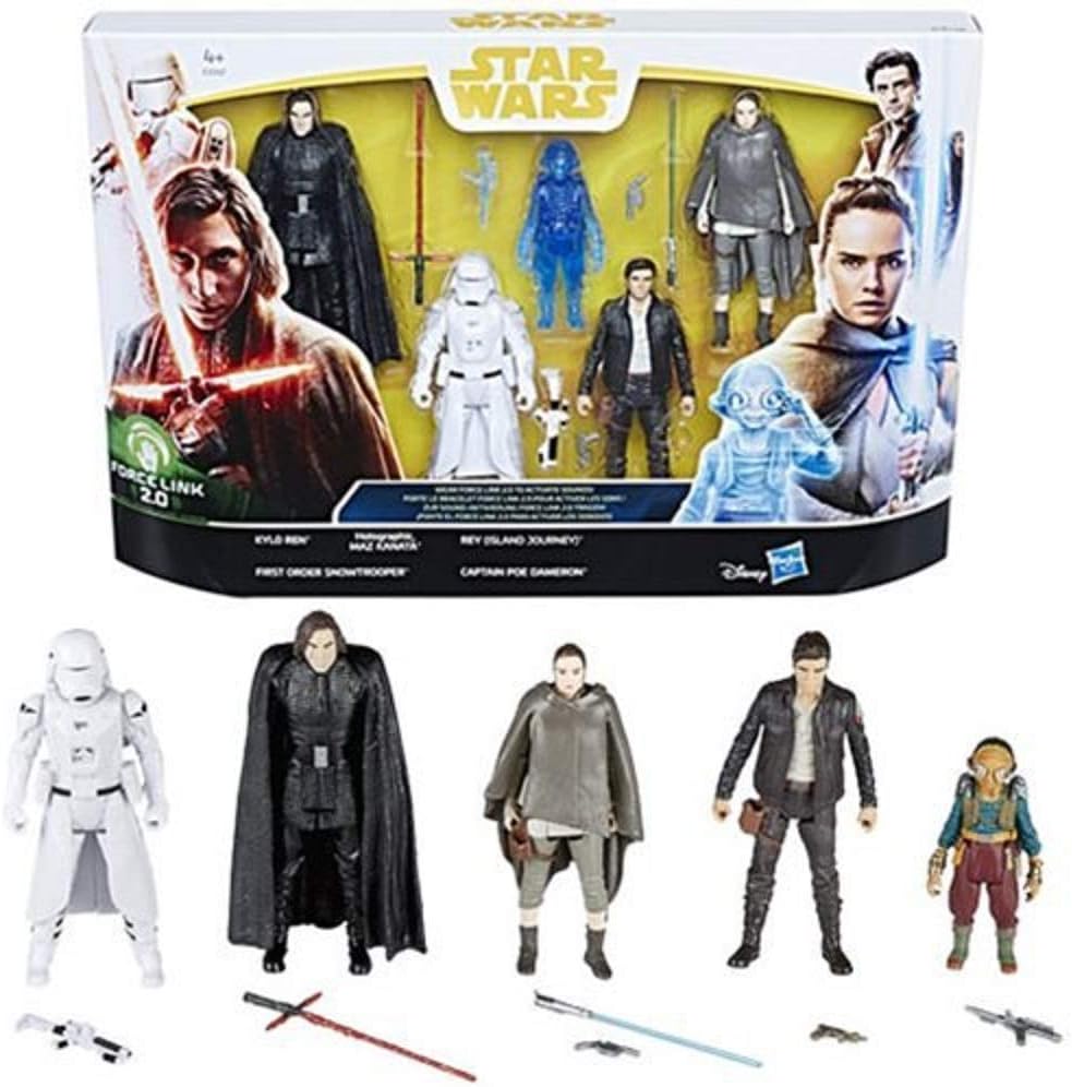 Star Wars Force Link 2.0 The Last Jedi Figure 5-Pack Action Figures