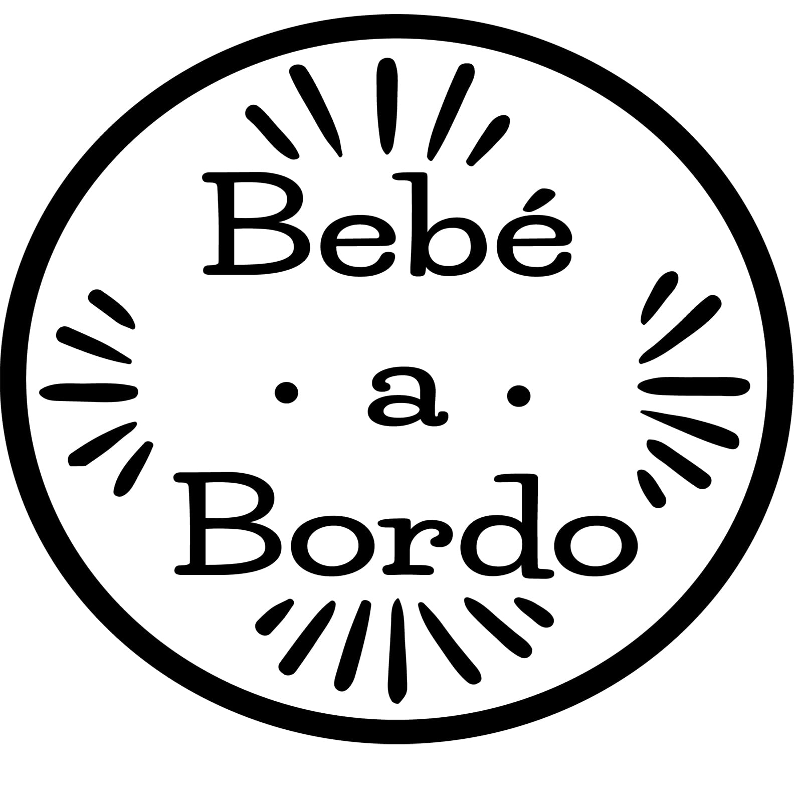 Pegatina Bebé a Bordo. Adhesivo vinilo para coche o moto. Sticker (Baby On Board, Baby In Car) (41.Bebé niño triángulo) — view 19