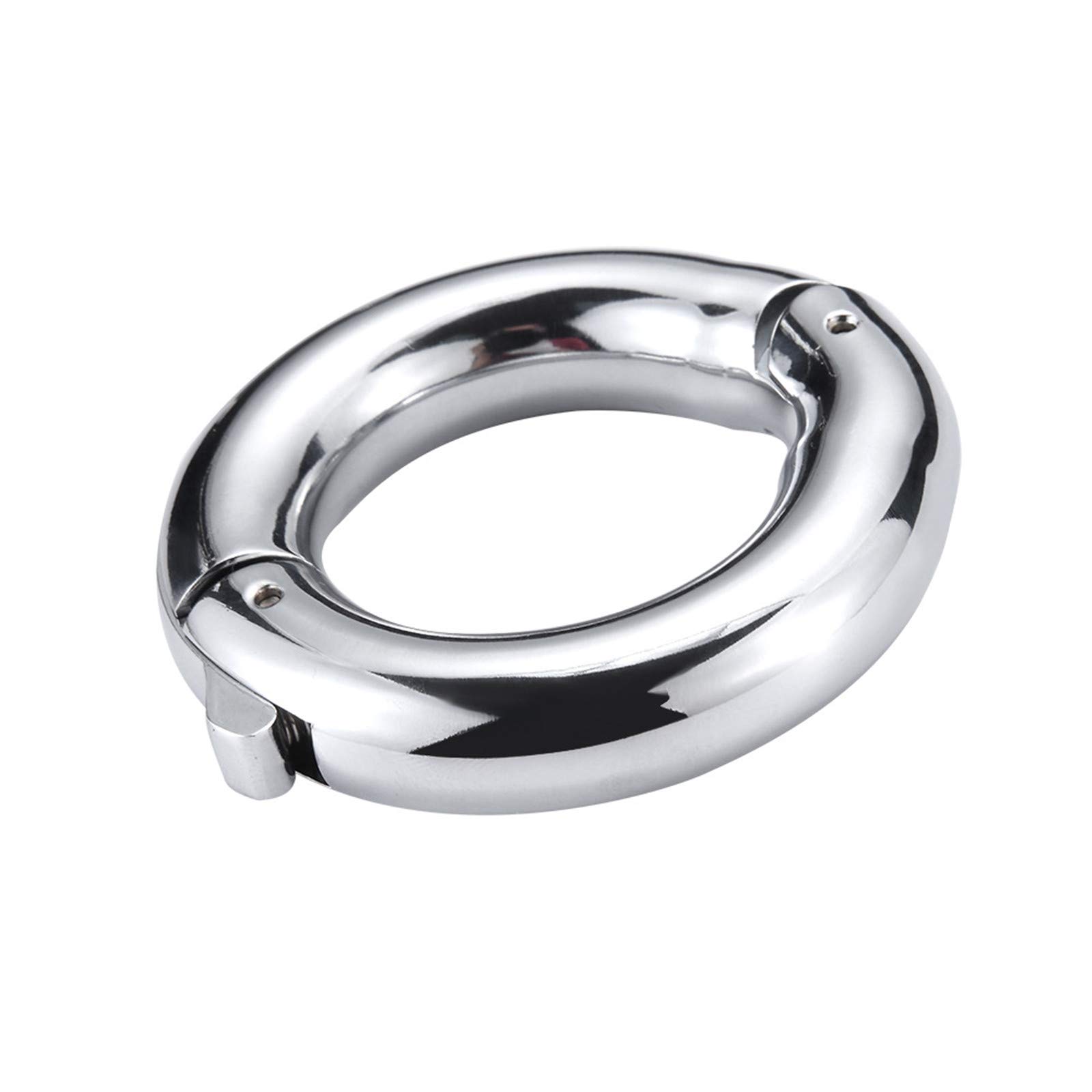 SeLgurFos Anelli del testicolo per gli uomini, diametro regolabile dell'anello del pene 30-40mm, materiale in lega di zinco Anello di ritardo del peso Anello maschile Giocattoli del sesso (small)