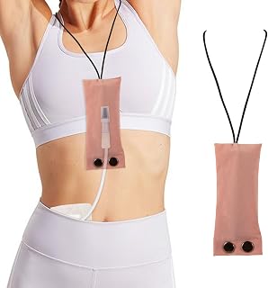 2Pcs Peritoneal Dialysis Catheter Holder for Baxter 5C4482 5C4483, PD Catheter Lanyard PD Secure Shower Support PD Transfer Set Catheter Holder Accessories for Men & Women (Pink 2)