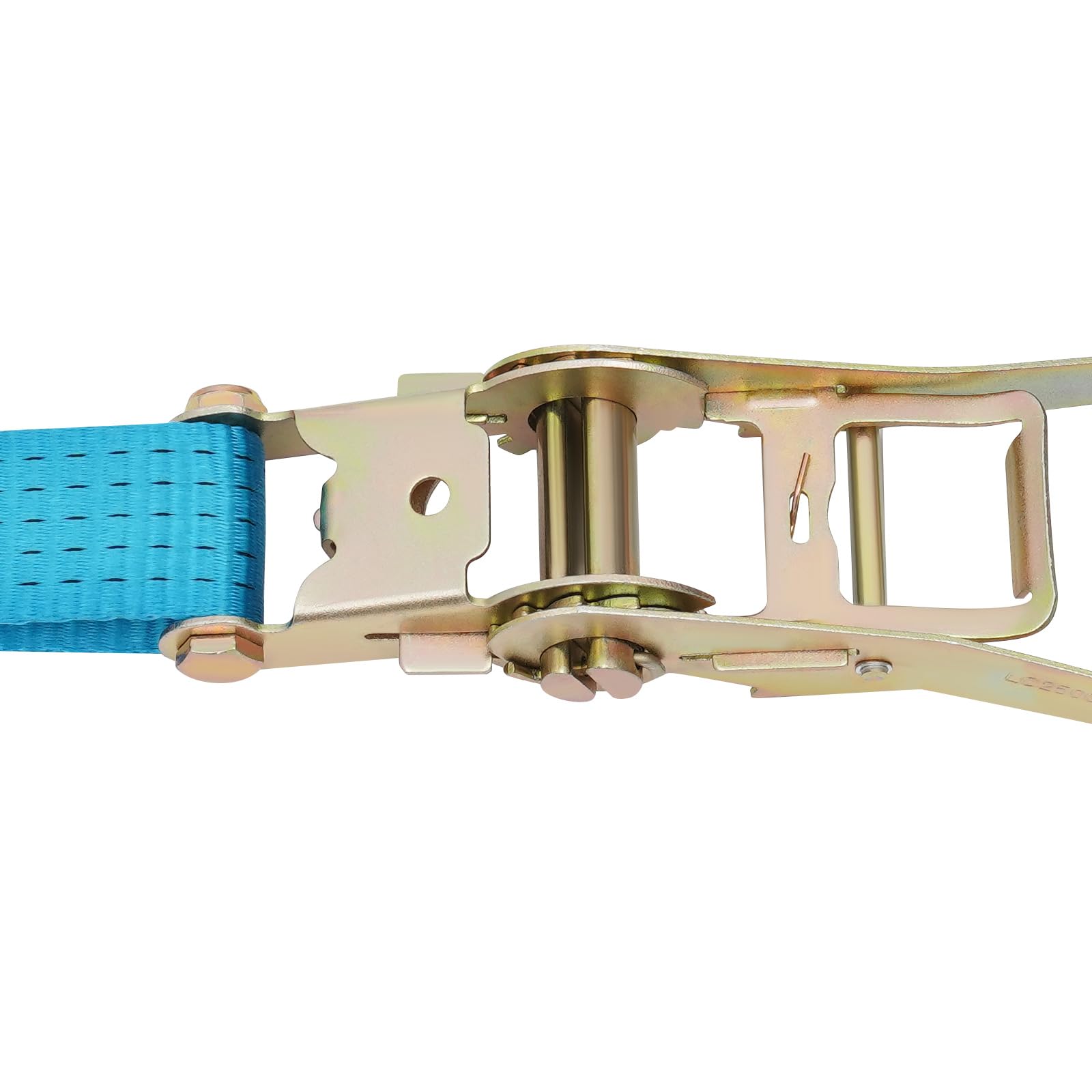 Spanngurte Zurrgurte 5000kg Ladungssicherungsgurte 8m 10 Teile mit Haken, Ratschengurte - Blau