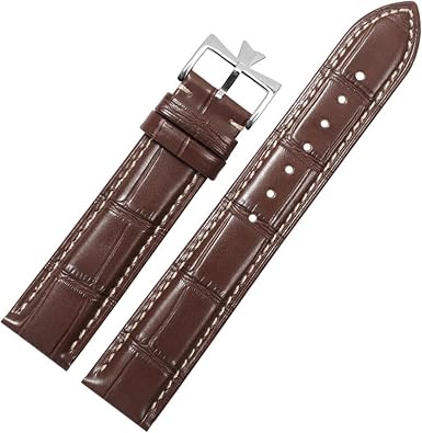 19mm 20mm 21mm 22mm Genuine Leather Watch Band Replacement For Vacheron Constantin Patrimony VC Black Blue Brown Cowhide Strap