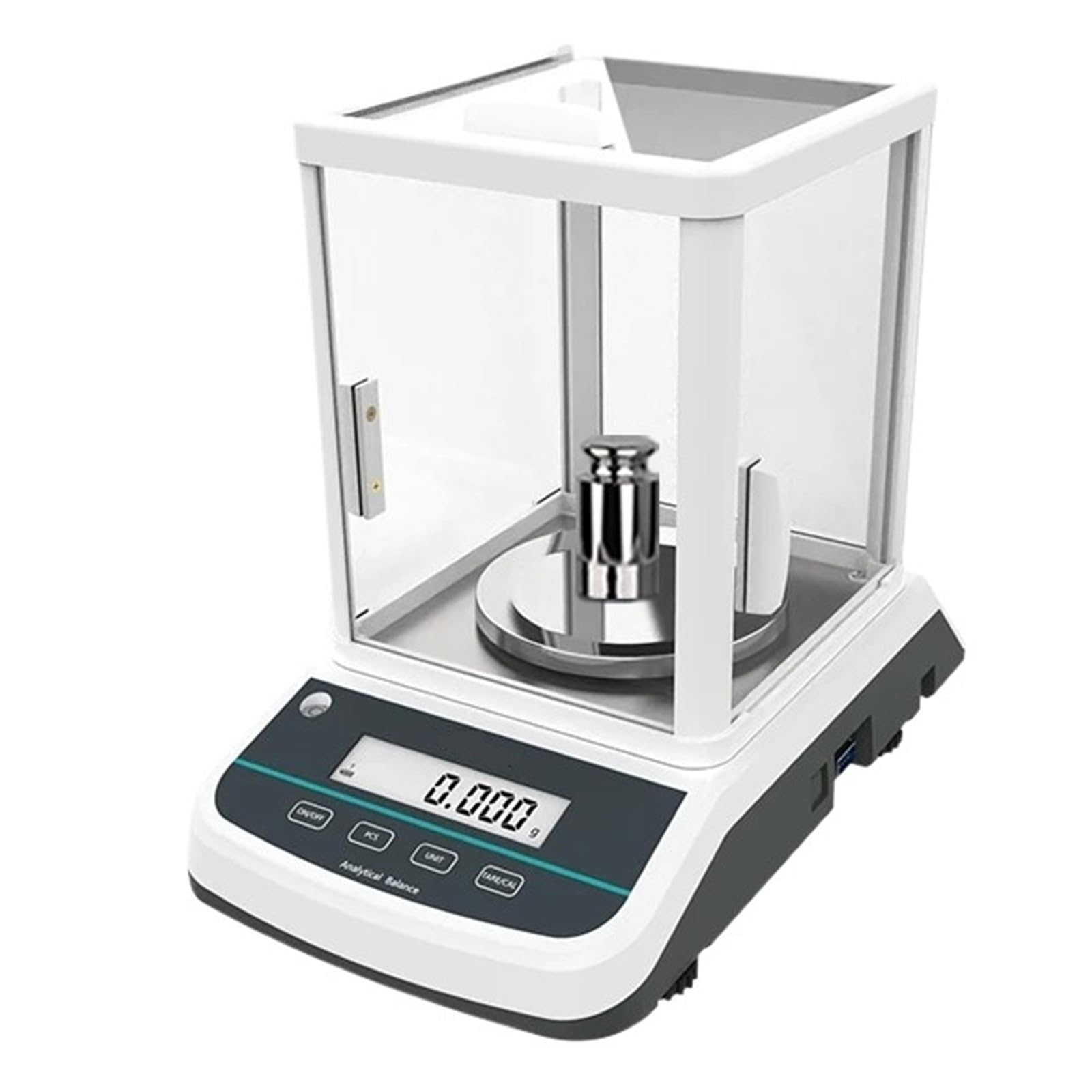El laboratorio de la balanza analítica de Digitaces escala la microbalanza con la resolución dual de la gama 0.001g de la exhibición Respuesta Rápida(FA2003S (200g 1mg))