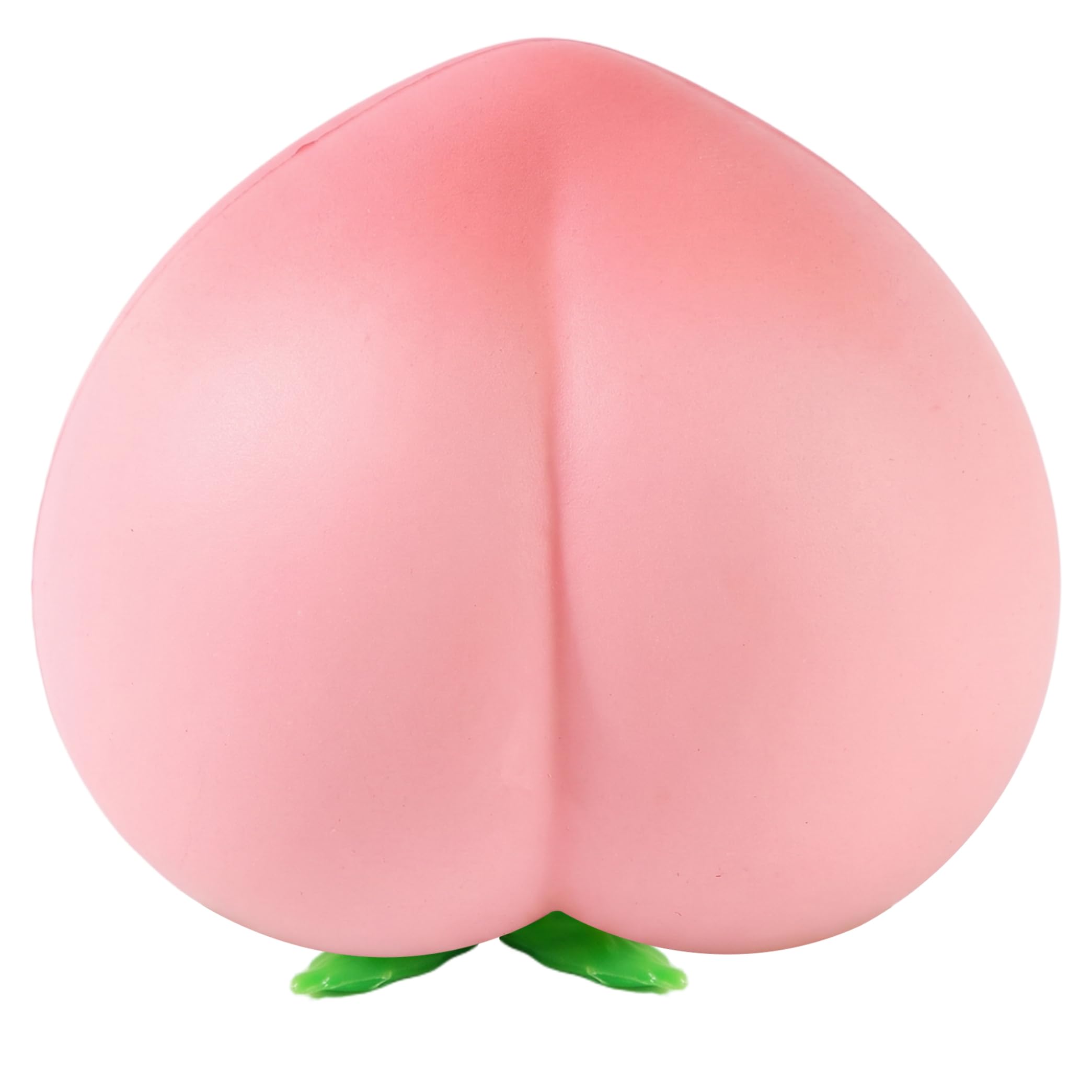 Squeeze Toys Fruit, Realistic Vivid Peach Stress Ball, Slow Rebound Squish Toy for Stress Relief, Kill Time, Style-1