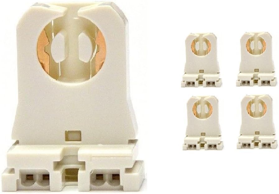 4-Pack of Fulight -UL Listed- Non-Shunted T8 Lamp Holder Socket ...