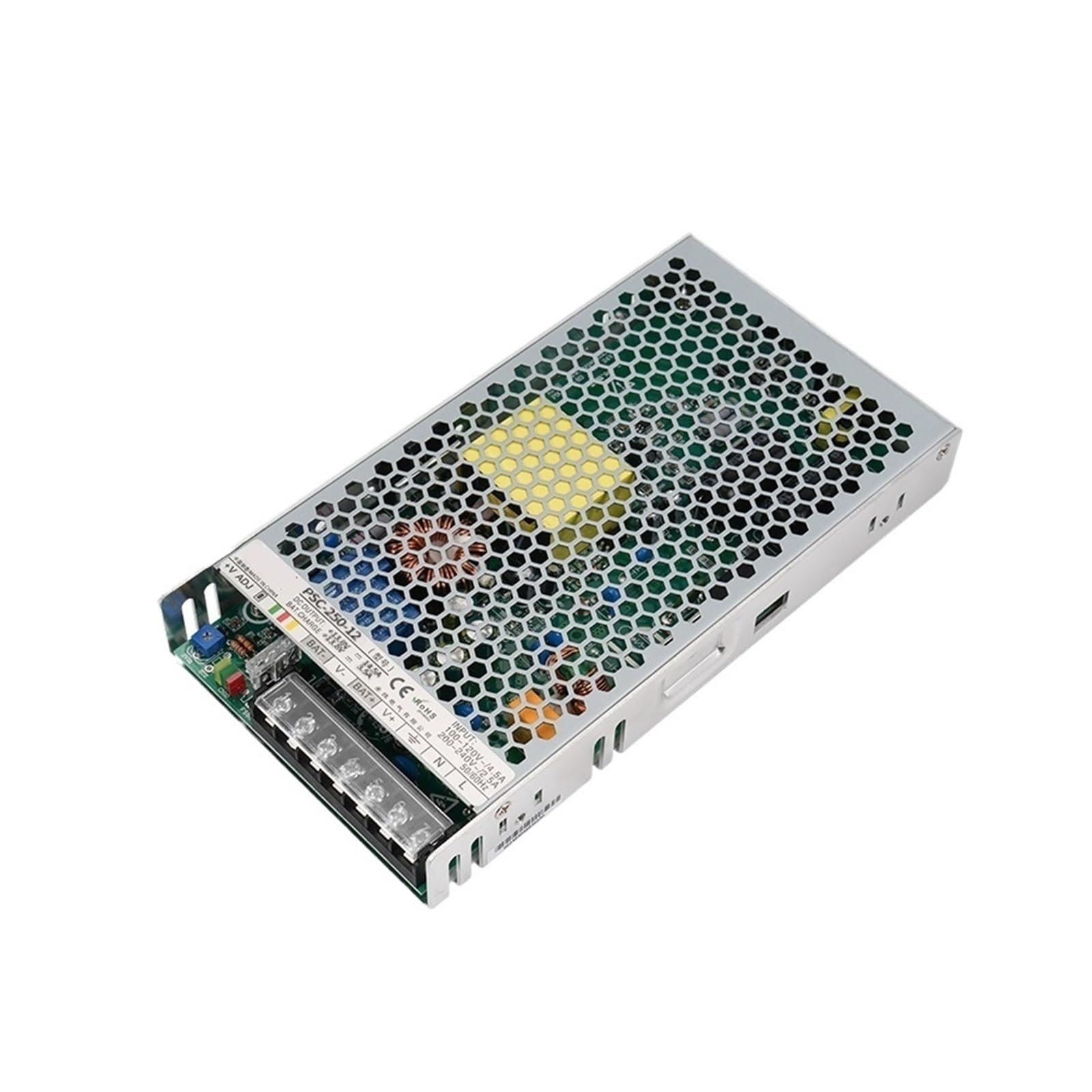 JGNAYRKJQI 250W Function Charger Switching Power Supply 12V 24V AC DC 13.8V 14.5A 27.6V 6.5A Uninterruptible SMPS PSC-250-12 PSC-250-24