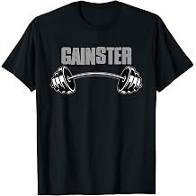 GAINSTER Funny Workout Men's Women's Gym Bodybuilding T-Shirt