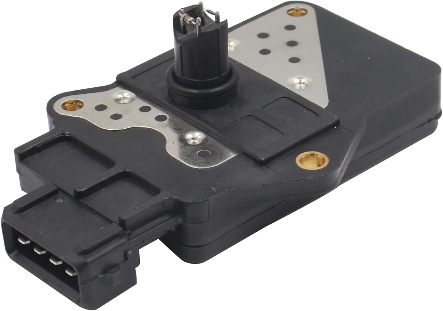 Mass Air Flow Sensor Maf Meter Compatible with Nissan D21 L4 2.4L 1986-1989; D21 V6 3.0L 1986-1989; Pathfinder L4 2.4L 1987; Pathfinder V6 3.0L 1987-1989 Replace OE AFH45M-14 16078-12G00