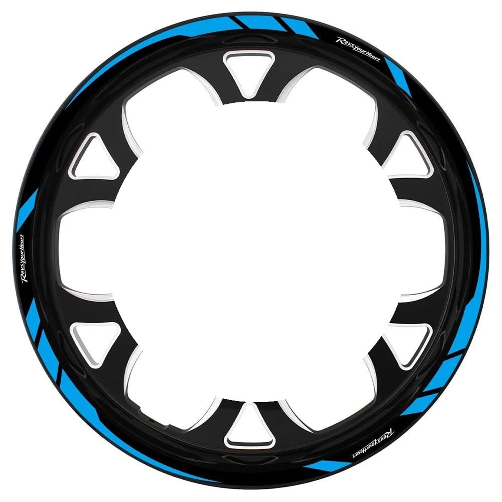 Wheel Stickers Motorcycle Wheel Sticker for YZFR1 YZFR125 YZF-R1 YZF-R125 YZF R1 R125 Decals Reflective Stripe Tape Decal Rim Reflective Decal