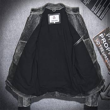 Amazon | X.N.S(希望)バイク用 レザージャケット防風防寒 秋冬