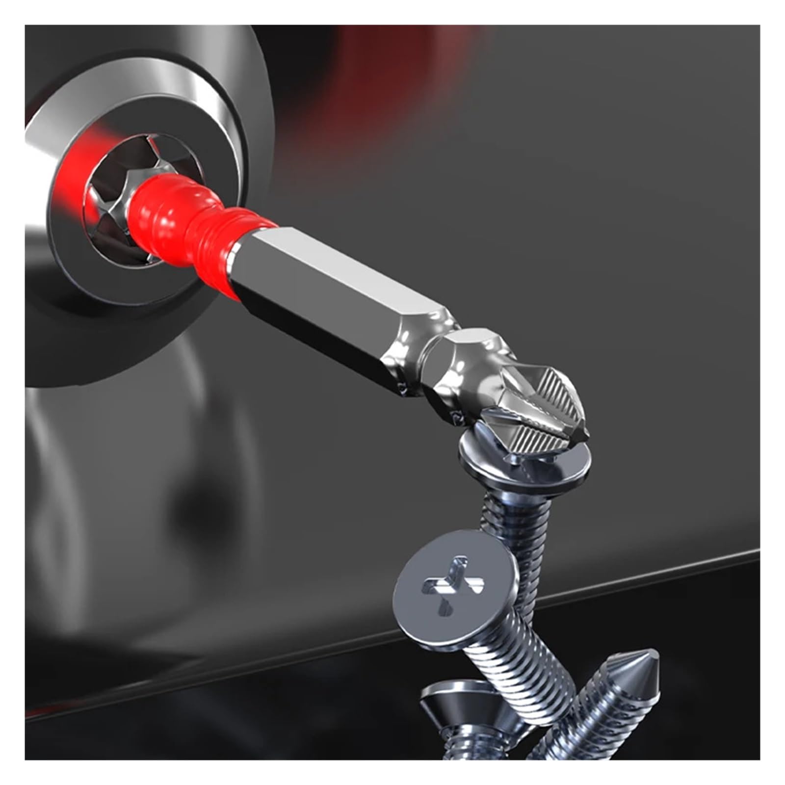 10 Uds 65mm 100mm doble extremo PH2 puntas de destornillador magnético vástago hexagonal antideslizante broca impacto cabezal cruzado herramientas Apto para madera y metal
