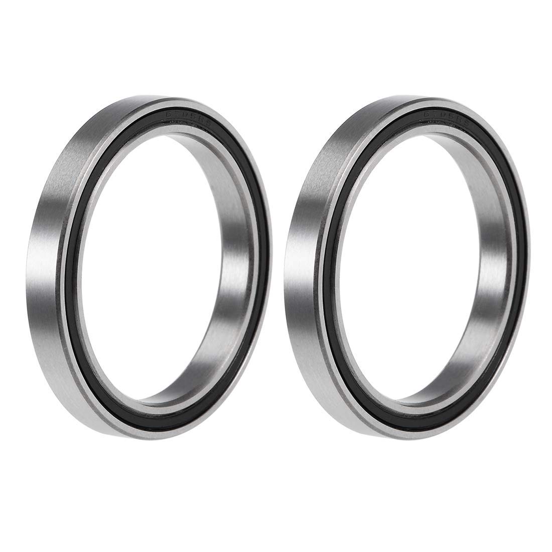 2pcs Bearing 6708 6709 6710 6711 6712-2RS ZZ Ultra Thin Wall Rubber Shielded Ball Bearings Deep Groove Ball Bearing