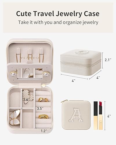 Miniatura 3 de Vlando Regalos de boda para mujeres, joyero, regalos de despedida de soltera, regalos de dama de honor para el día de la boda, regalos de novia,