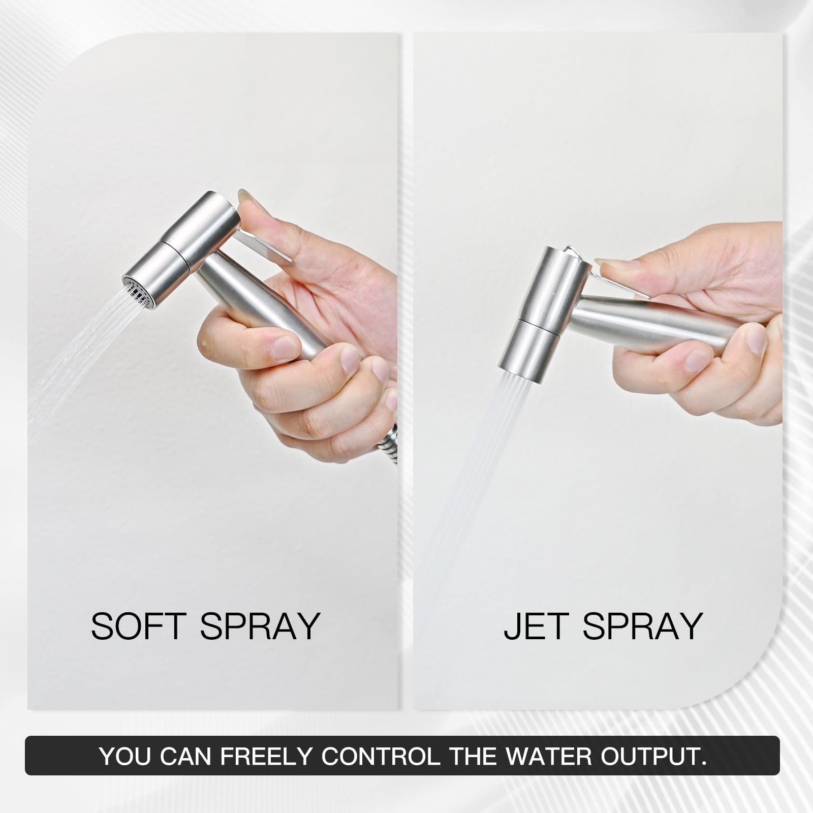 Handheld Bidet Sprayer - Stainless Steel -4