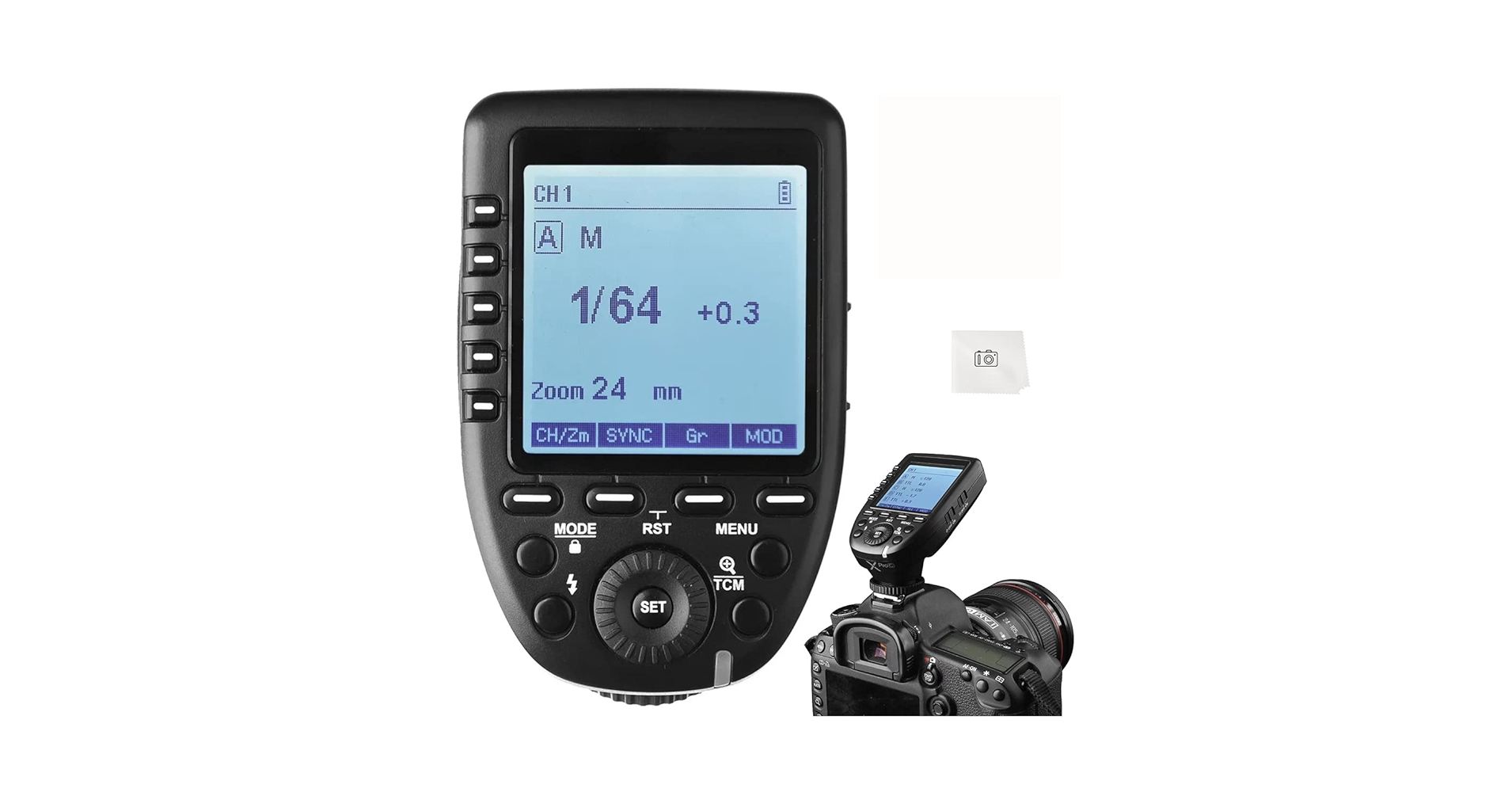 Amazon.com : Godox Xpro-C TTL Wireless Flash Trigger