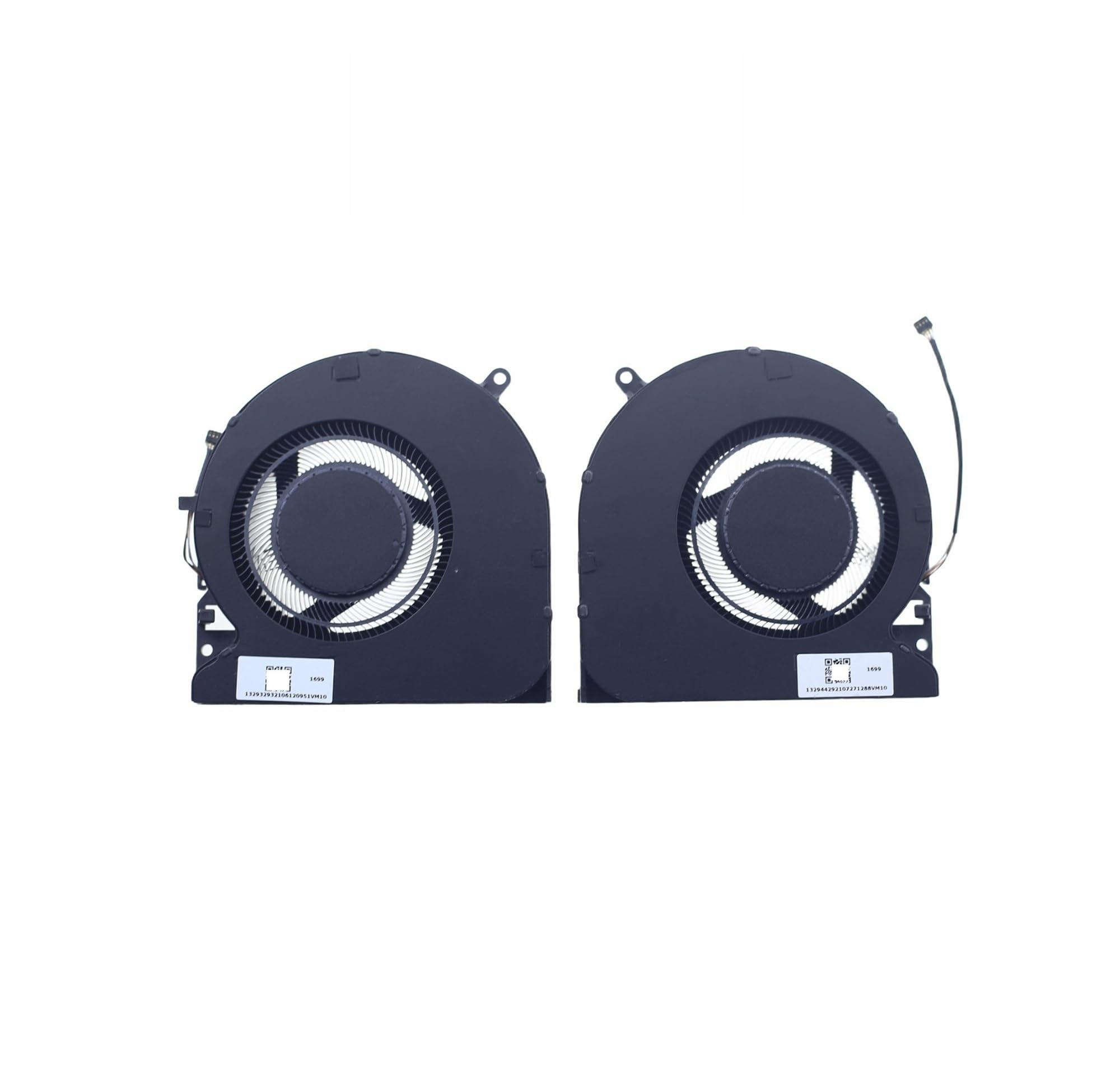 Ventilador De Refrigeración Interno for CPU‑GPU for Portátil, Compatible con Razer, Compatible con Blade, 15 Ventiladores De Repuesto Avanzados RZ09‑0409(CPU GPU Fan)