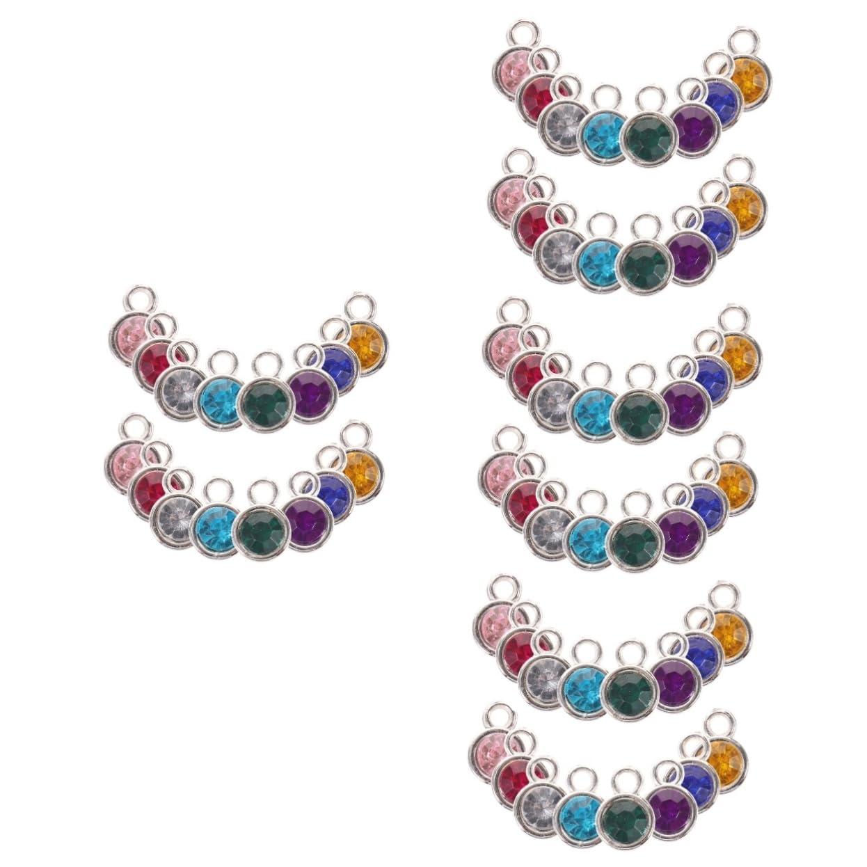 OSALADI Ciondoli Gemstone Per Creazioni Fai Da Te Accessori Per Gioielli Diversi Per Collane Bracciali E Decorazioni