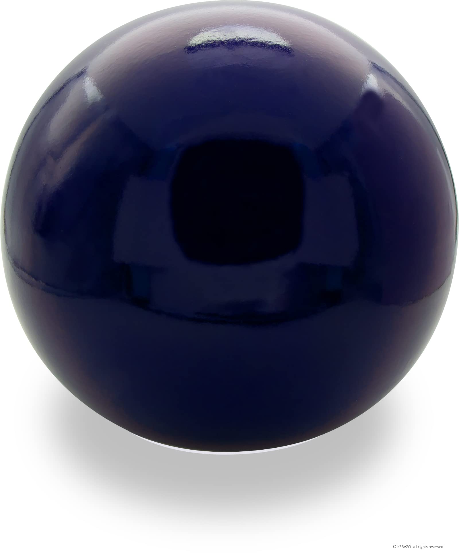 Poterie de jardin en céramique-Bleu-pour l'extérieur-Diamètre : 40 cm-Résiste au gel