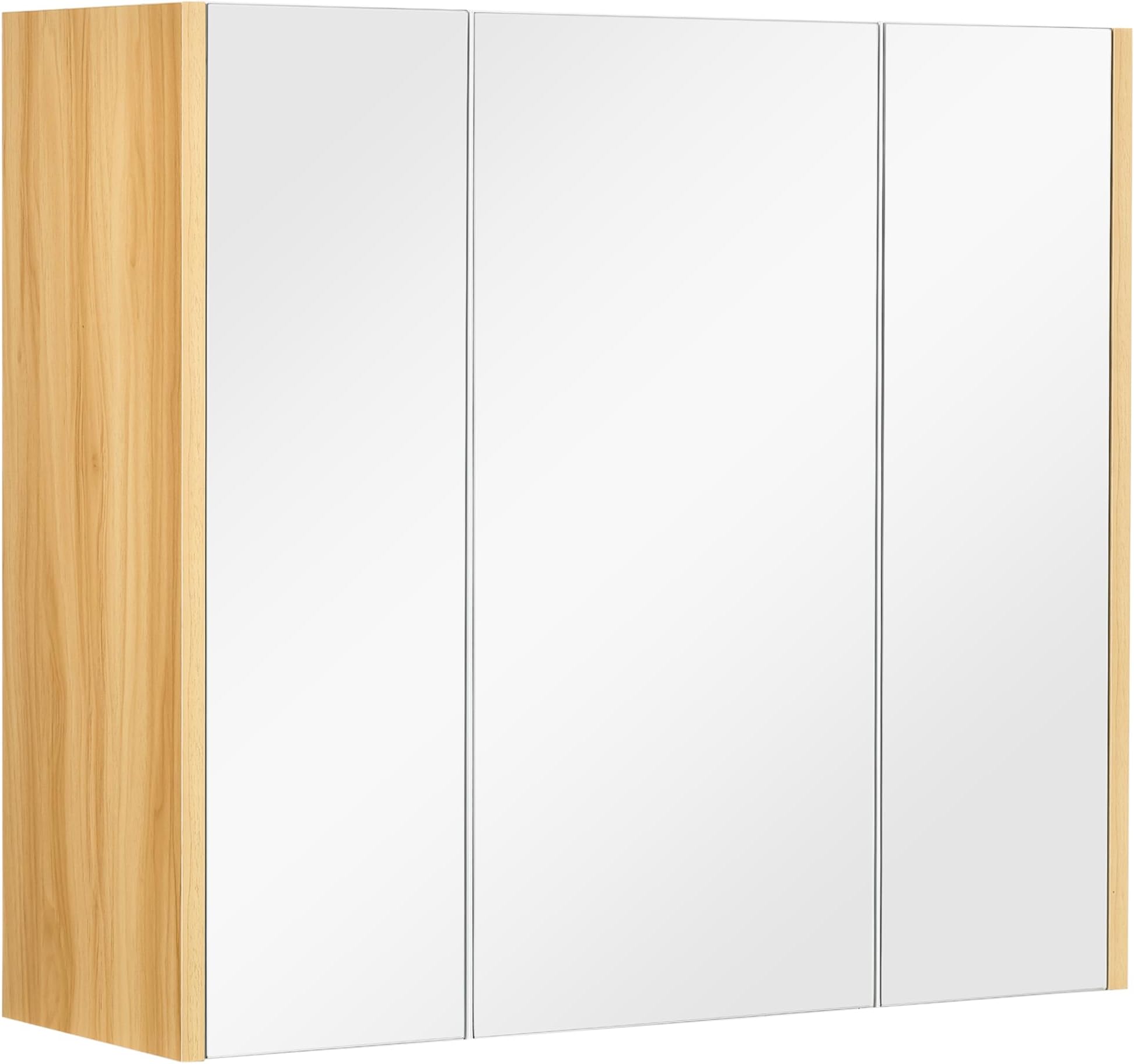 Vitrine Murale Palazzo INT – Armoire à Pharmacie Shabby Chic – Bois Et Verre – Blanche Avec Couronne