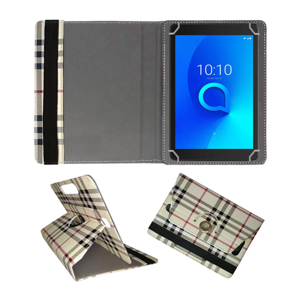 Fastway Rotating Leather Flip Case for Alcatel 3T 8 Tablet Cover Stand Cream (B07VMSYMKF) Amazon Price History, Amazon Price Tracker