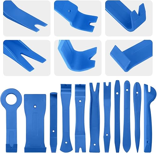 Miniatura 5 de DNA MOTORING TOOLS-00247 Kit de herramientas de extracción de moldura de automóvil, juego de removedor de tapicería para panel de puerta de