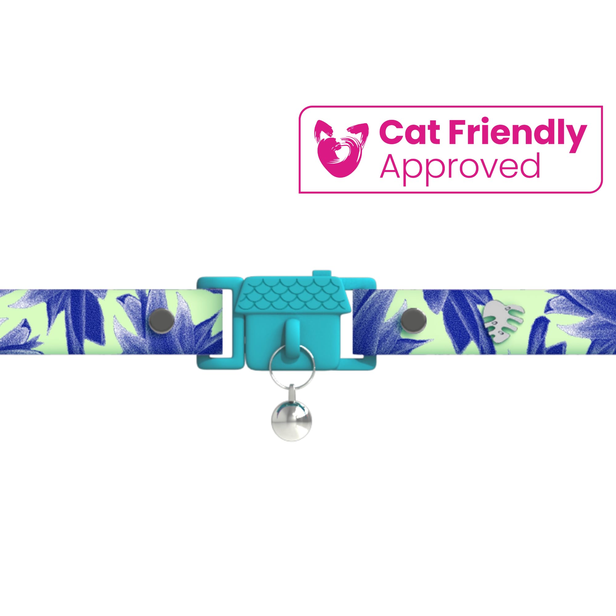 Kittyrama Botanicals Lotus Cat Collar. Award Winning. Hypoallergenic, Quick Release Breakaway - Image 2