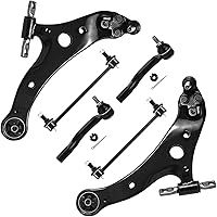 Vista 56 de Detroit Axle - Kit de brazos de control delantero RWD para Mercedes-Benz E320 E420 E430 E55 AMG, 2 brazos de control inferiores, 2 brazos de control