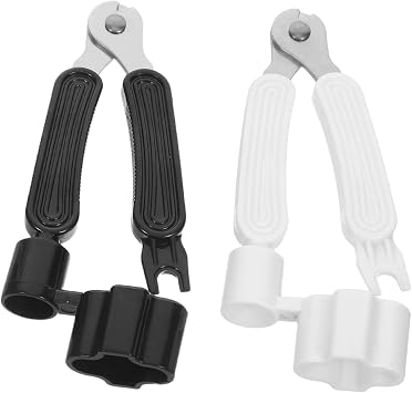 2 Piece Peg Kit for Musical Instrument Acoustic Electric Winder Cutter In Puller Tool In Multifunction