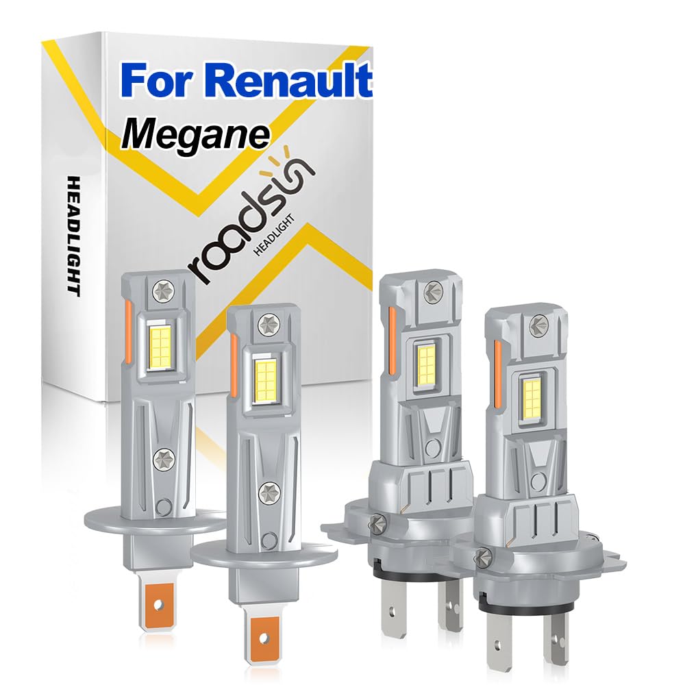 Bombillas LED Para Faros, 120W, 6000K Blanca, H1 H7 Luz de carretera y luz de cruce, Luces LED anti-deslumbramiento, tubo de cobre único, For Seat Leon 1M1 1999 2000 2001 2002 2003 2004 2005 2006