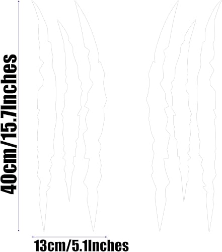 Miniatura 4 de HungMieh 2 calcomanías para faros delanteros de automóvil, 15.8 pulgadas, calcomanías de rayas para Dodge ChallengerCharger, color dorado cepillado