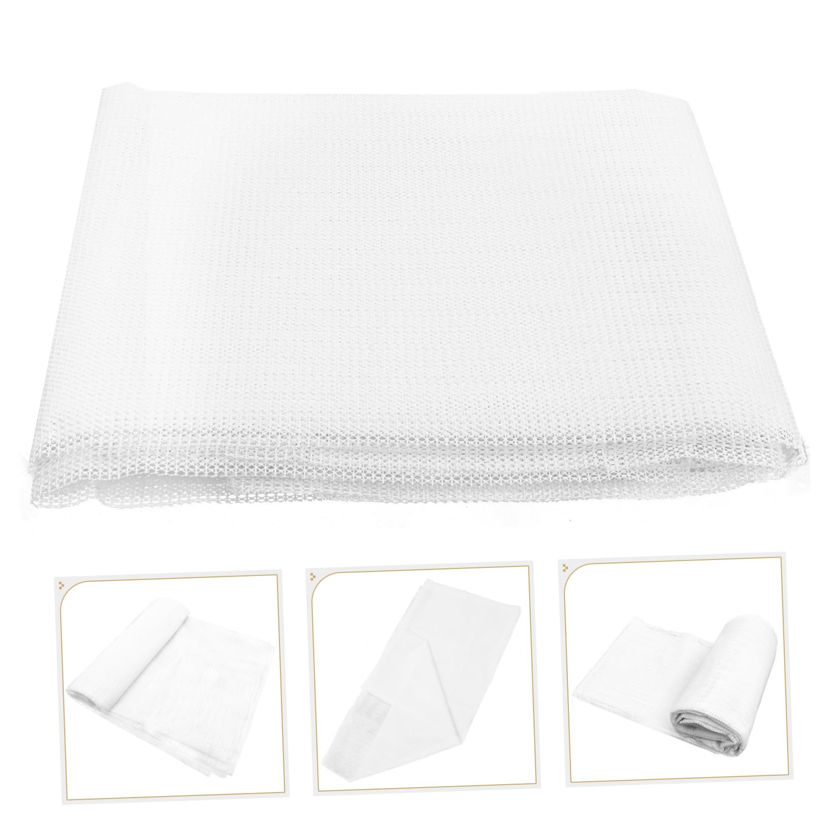LIFKOME Tapis Antidérapant Découpable Coussin De Sol Résistant pour Salon Chambre Cuisine Et Bureau Utilisation Et Pratique