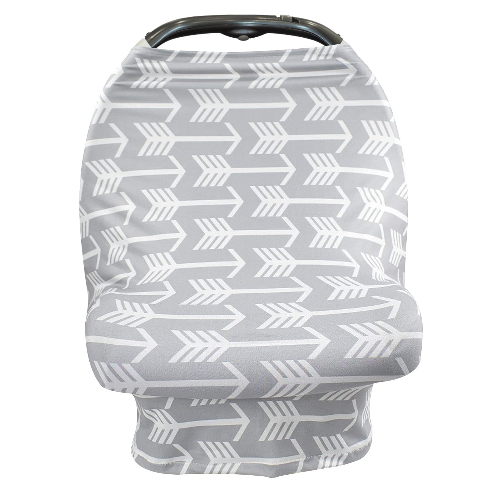 Nursing Cover for Breastfeeding, Tinabless Baby Car Seat Covers, Infant Stroller Cover, Carseat Canopy, Baby Shower Gifts for Girls and Boys(Arrows)